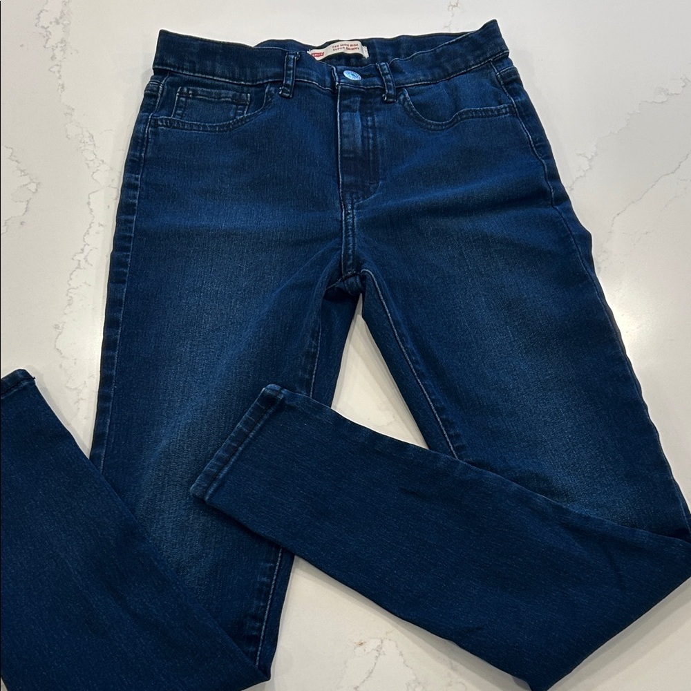 Levi high rise super skinny Dark Blue Women's Jeans